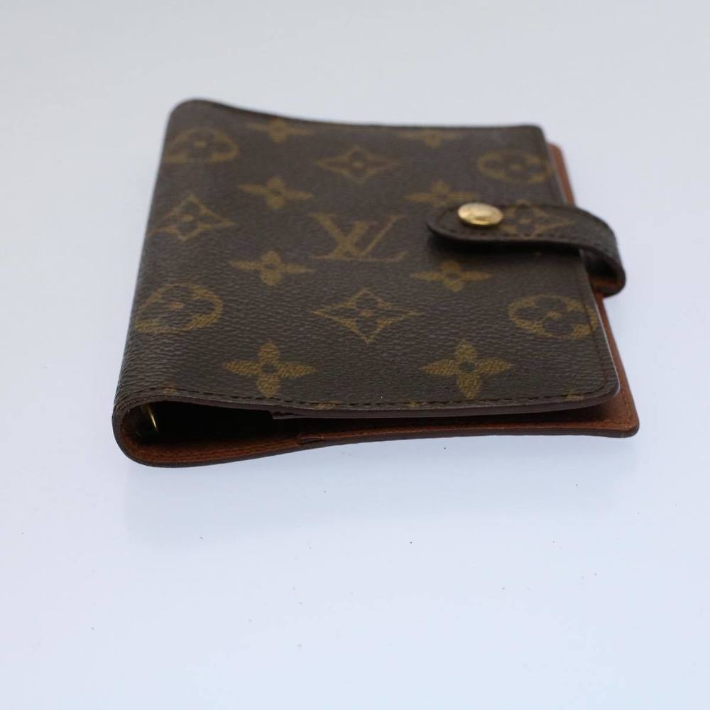 LOUIS VUITTON Monogram Agenda PM Day Planner Cover R20005 LV Auth bs9469 - Picture 6 of 16